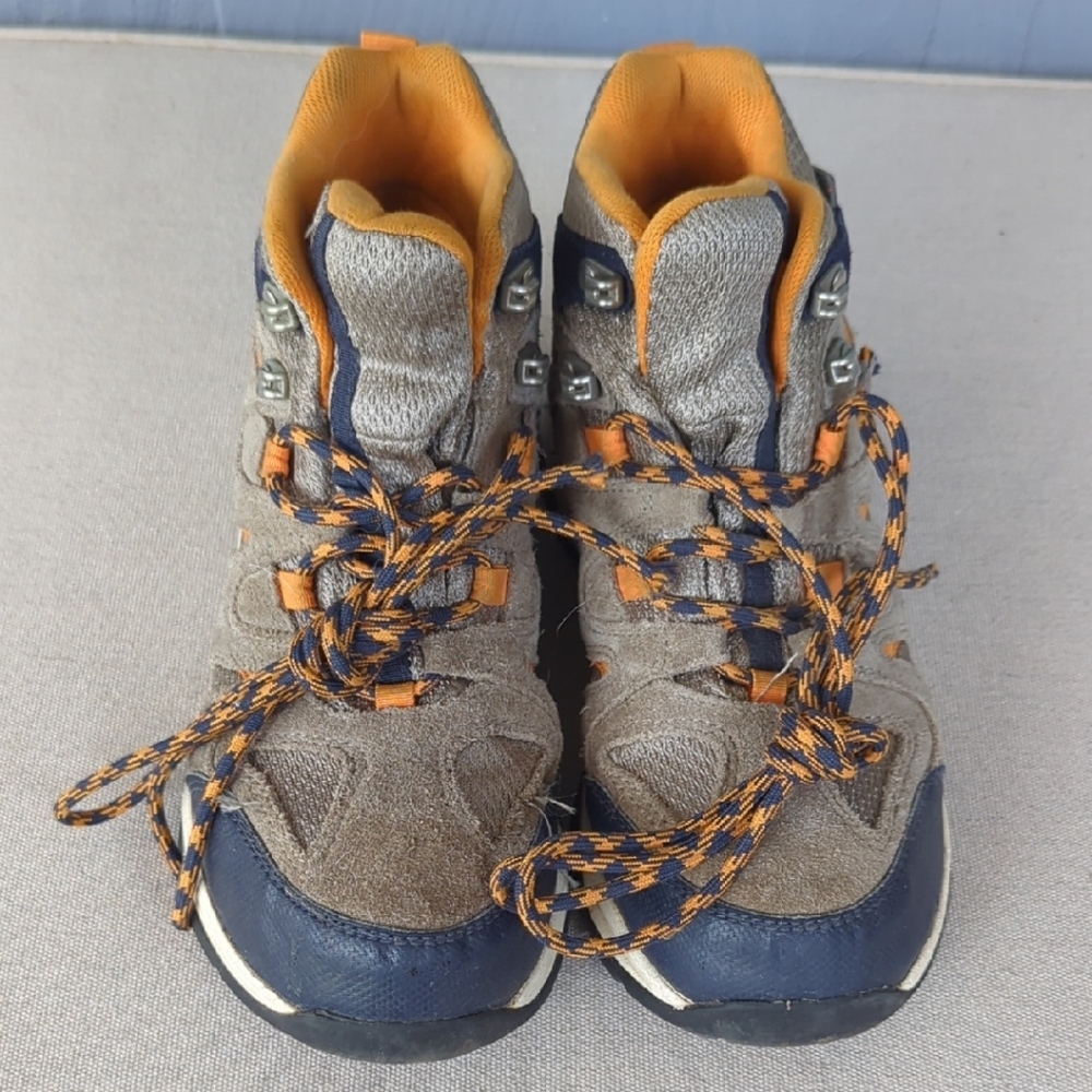 L.L. Bean Kids Boots - Gray, Navy, and Orange